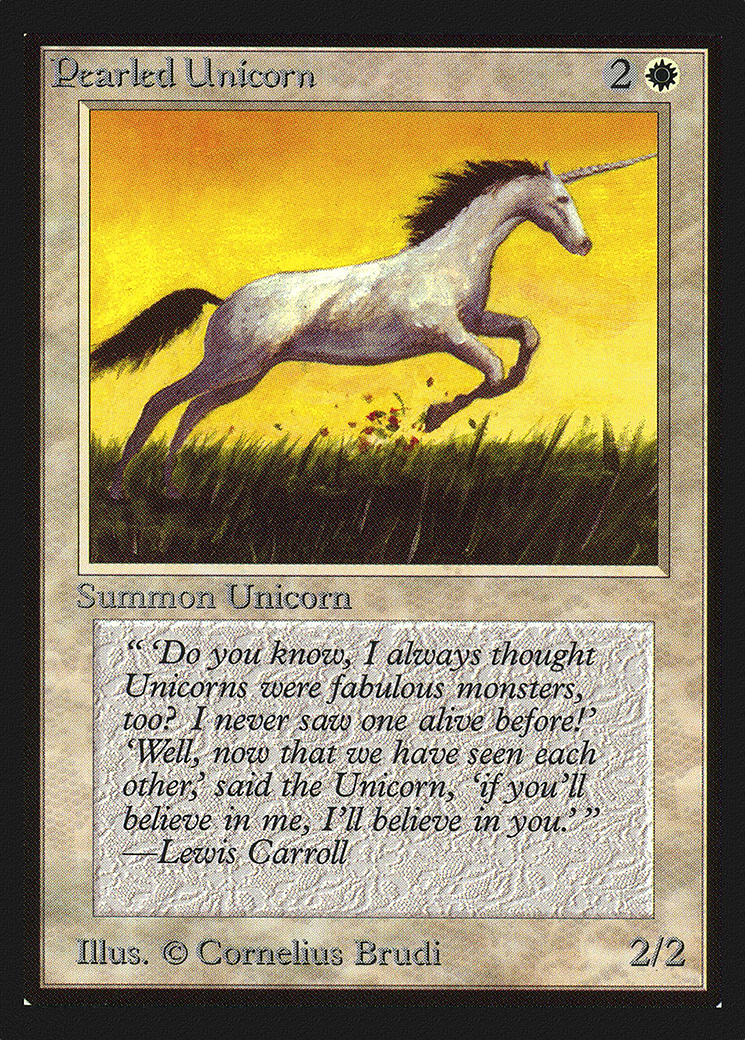 Pearled Unicorn (CE) (CED-31) - Collectors' Edition