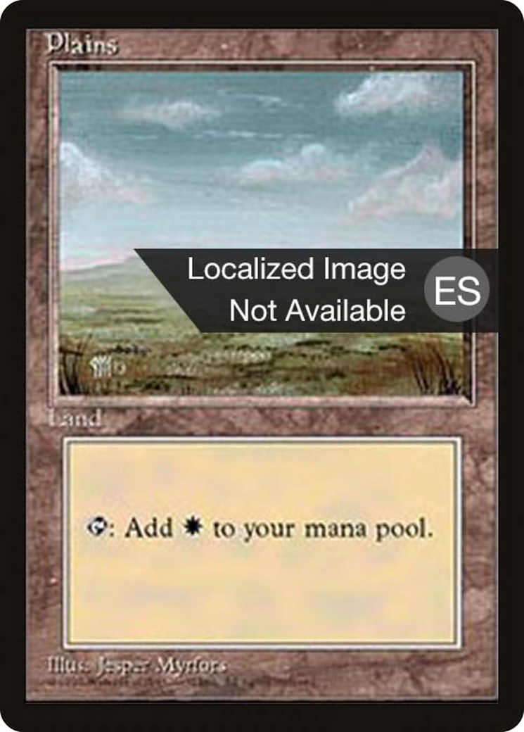 Plains (C) (4BB-366) - Fourth Edition Foreign Black Border