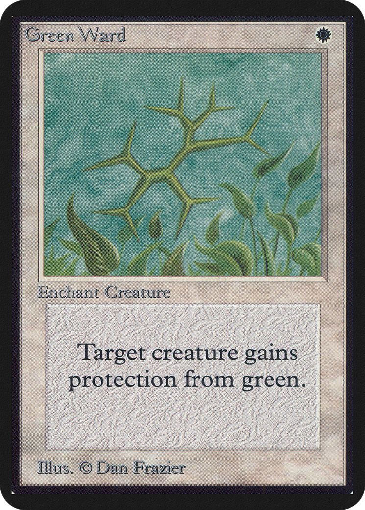 Green Ward (LEA-20) - Limited Edition Alpha