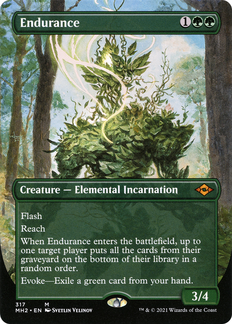 Endurance (Borderless) (MH2-317) - Modern Horizons 2 (Borderless) Foil