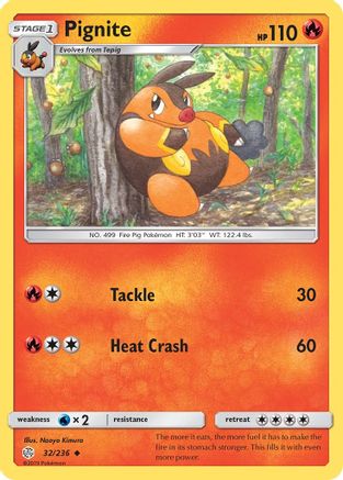 Pignite 032/236 SM Cosmic Eclipse - Uncommon