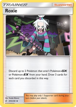 Roxie 205/236 - Reverse Holofoil SM Cosmic Eclipse - Uncommon