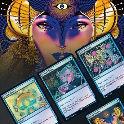 Magic the Gathering - Secret Lair - Seeing Visions