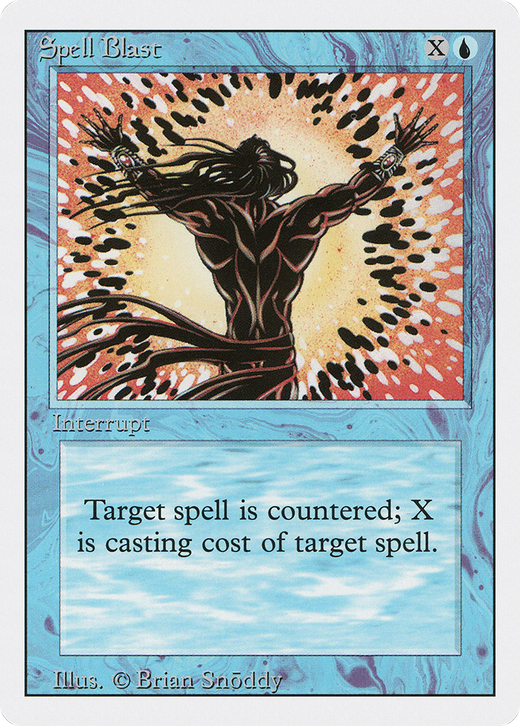 Spell Blast (3ED-082) - Revised Edition