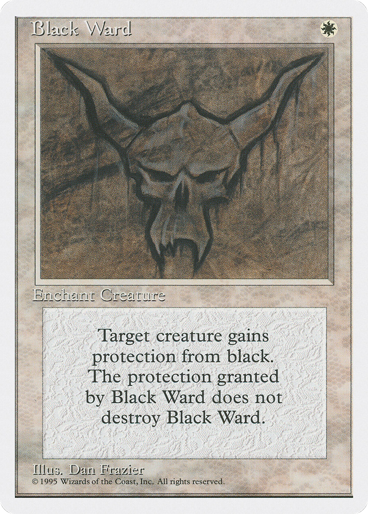 Black Ward (4ED-8) - Fourth Edition