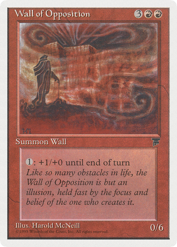 Wall of Opposition (CHR-56) - Chronicles