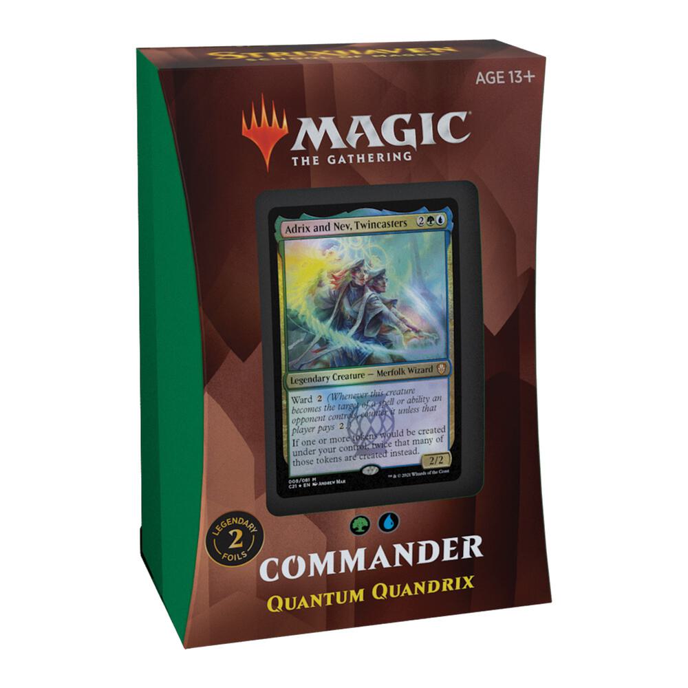Magic the Gathering - Strixhaven - Quantum Quandrix Commander Deck