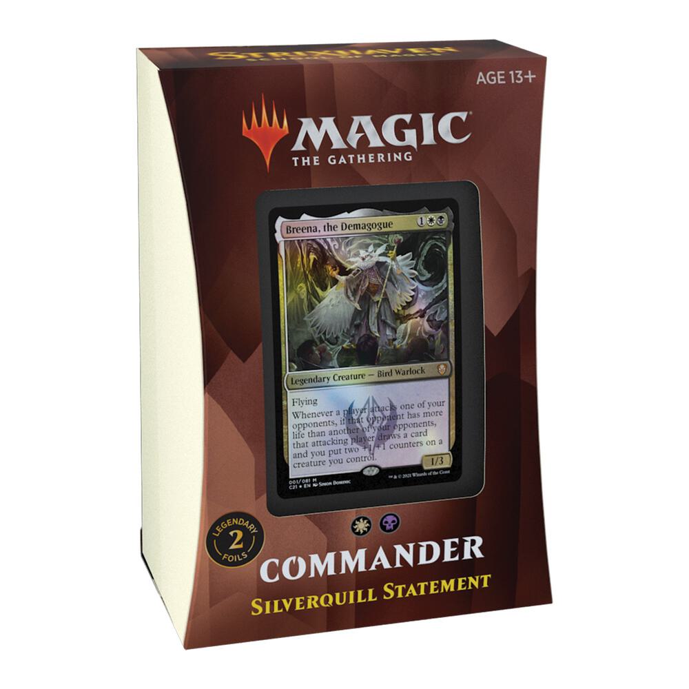 Magic the Gathering - Strixhaven - Silverquill Statement Commander Deck