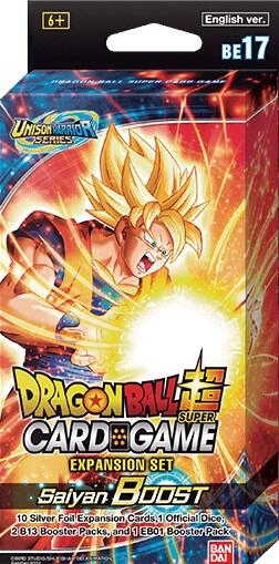 Dragon Ball Super TCG - Masters - Set 17: Saiyan Boost - Expansion Deck Box