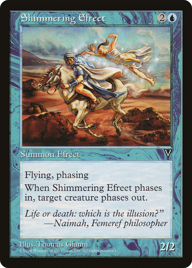 Shimmering Efreet (VIS-42) - Visions