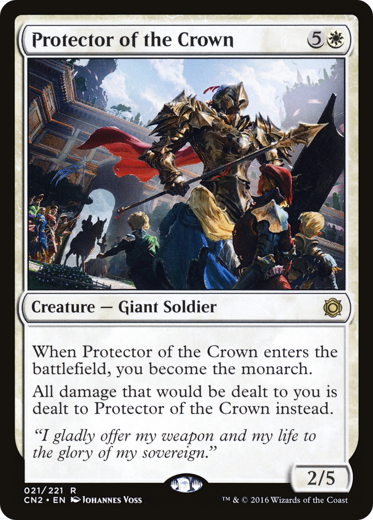 Protector of the Crown (CN2-021) - Conspiracy: Take the Crown Foil