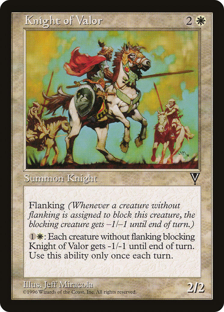 Knight of Valor (VIS-11) - Visions