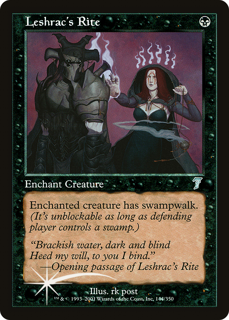 Leshrac's Rite (7ED-144) - 7th Edition Foil