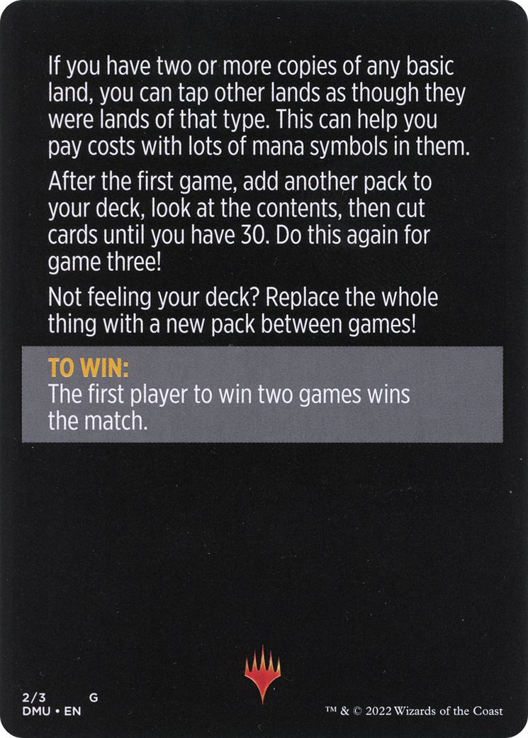 Mini-Master // Mini-Master (cont'd) (MDMU-002) - Dominaria United Minigames