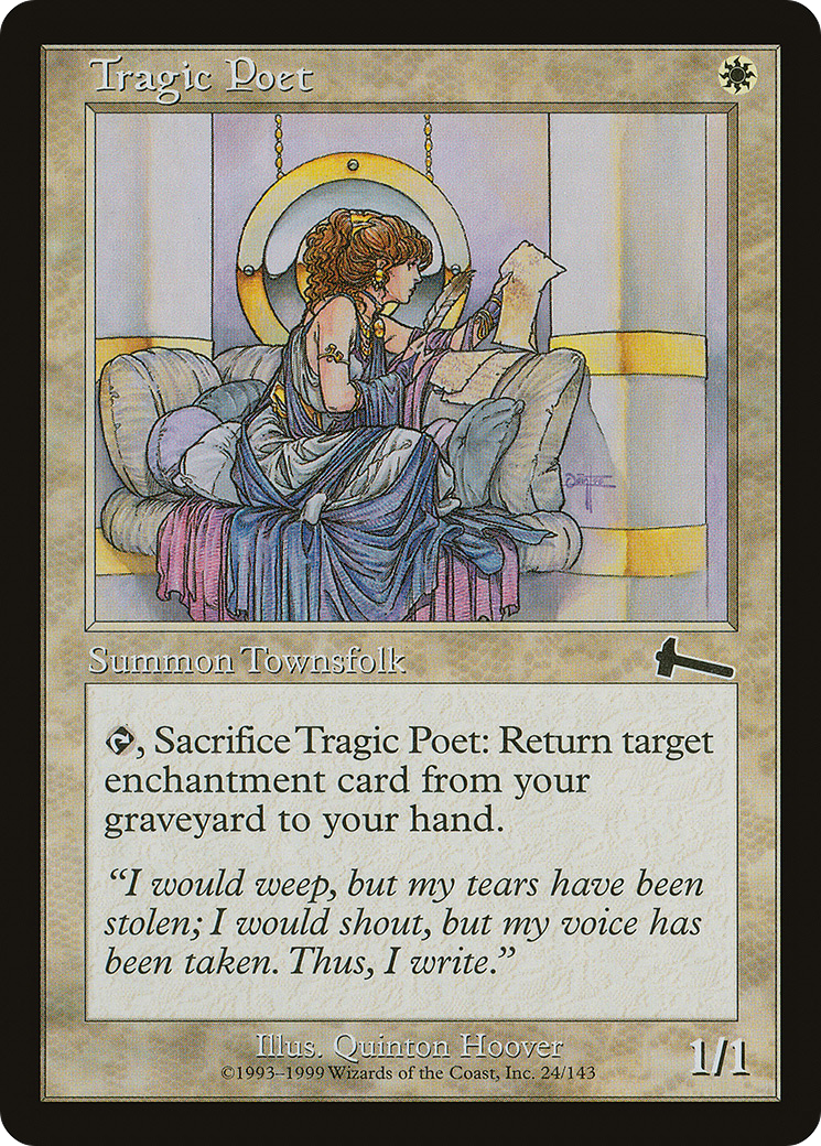 Tragic Poet (ULG-024) - Urza's Legacy Foil