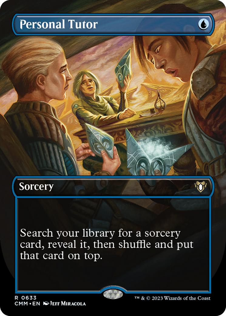 Personal Tutor (Borderless) (CMM-633) - Commander Masters (Borderless)