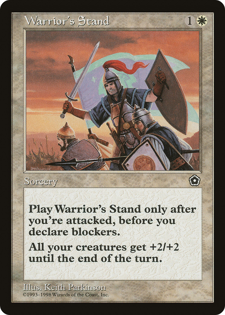 Warrior's Stand (P02-29) - Portal Second Age
