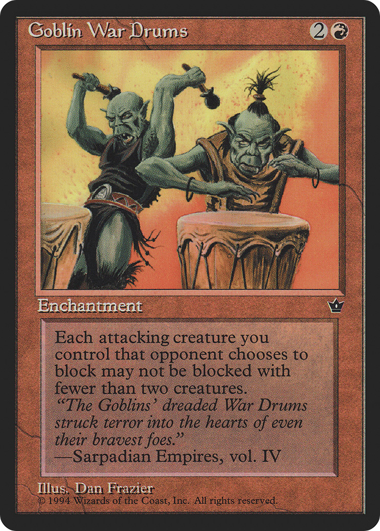 Goblin War Drums (Frazier) (FEM-58) - Fallen Empires
