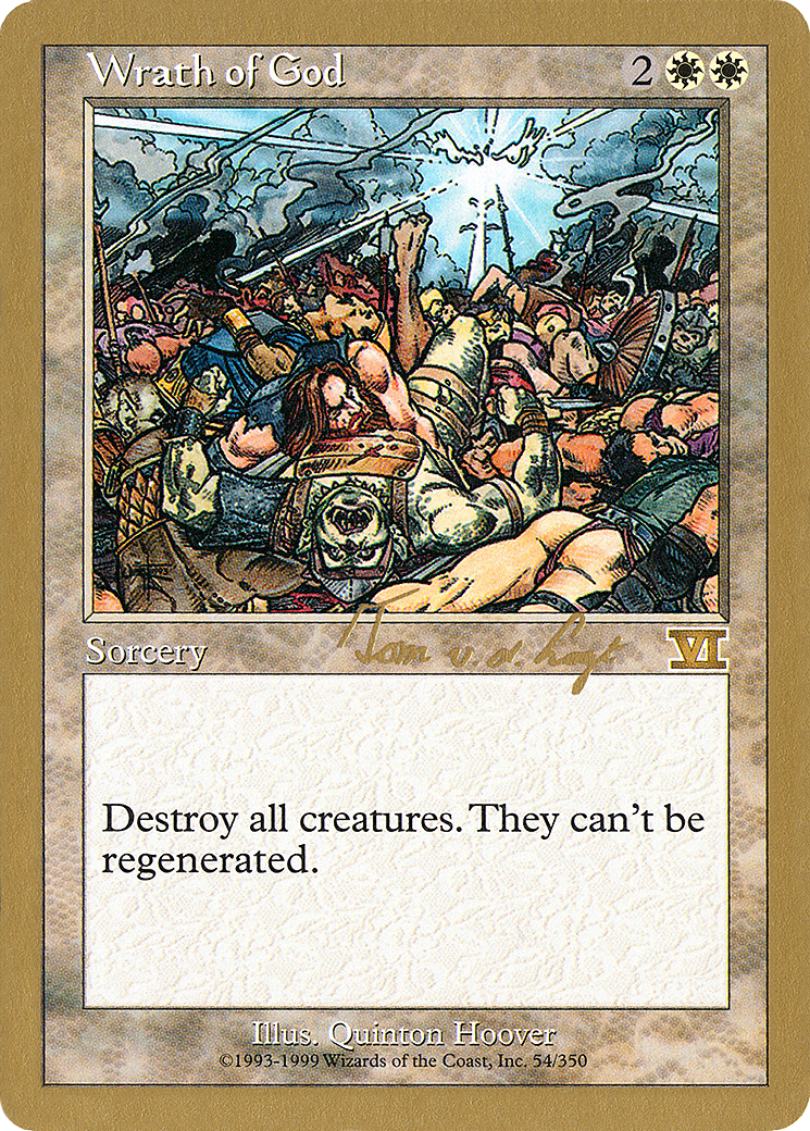 Wrath of God - 2000 Tom van de Logt (6ED) (WCD-TVDL54) - World Championship Decks 2000