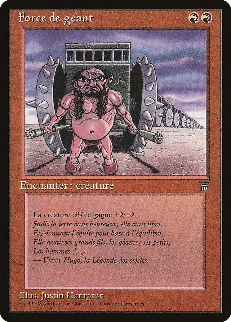 Giant Strength (French) - "Force de geant" (REN-086) - Renaissance