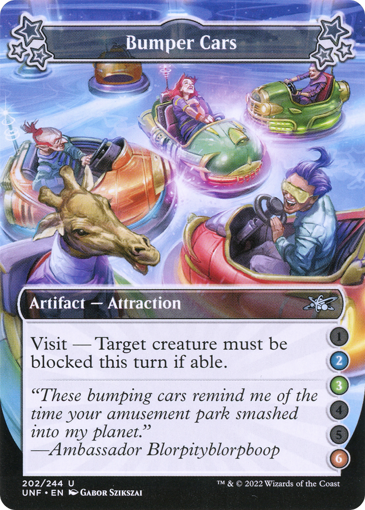 Bumper Cars (2-3-6) (UNF-202A) - Unfinity