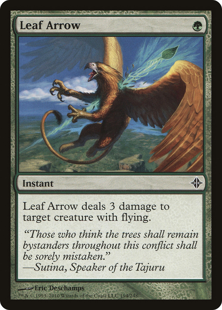 Leaf Arrow (ROE-194) - Rise of the Eldrazi