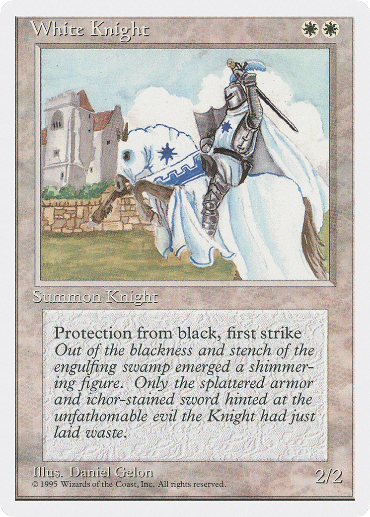 White Knight (4ED-56) - Fourth Edition