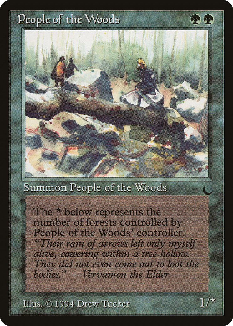 People of the Woods (DRK-83) - The Dark