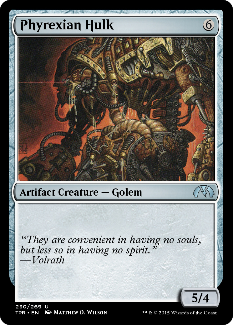 Phyrexian Hulk (TPR-230) - Tempest Remastered Foil