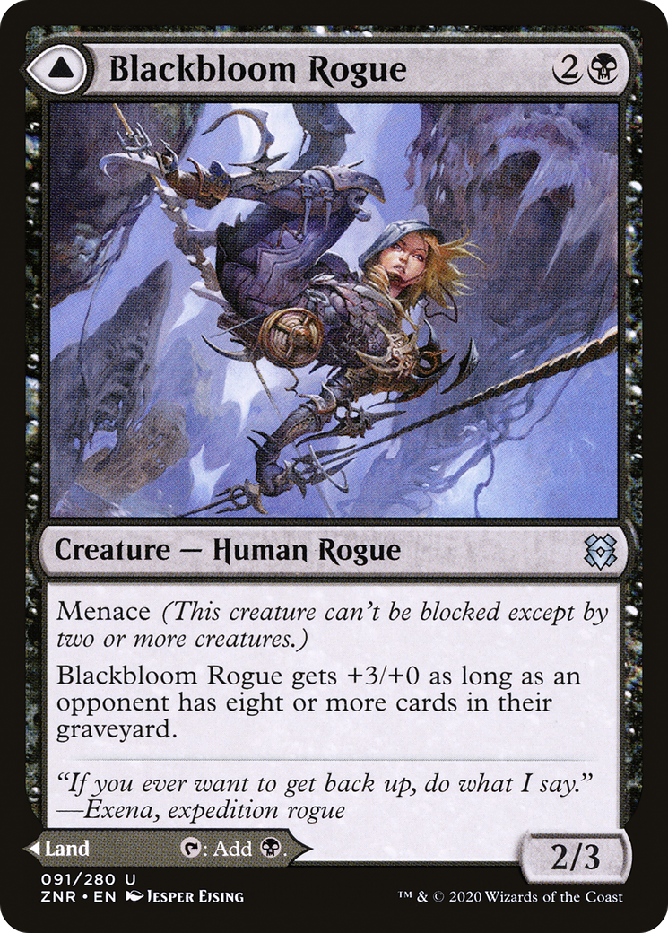 Blackbloom Rogue (ZNR-091) - Zendikar Rising