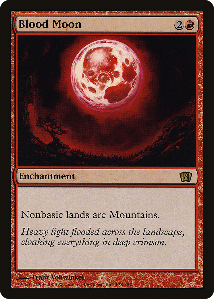 Blood Moon (8ED-178) - 8th Edition