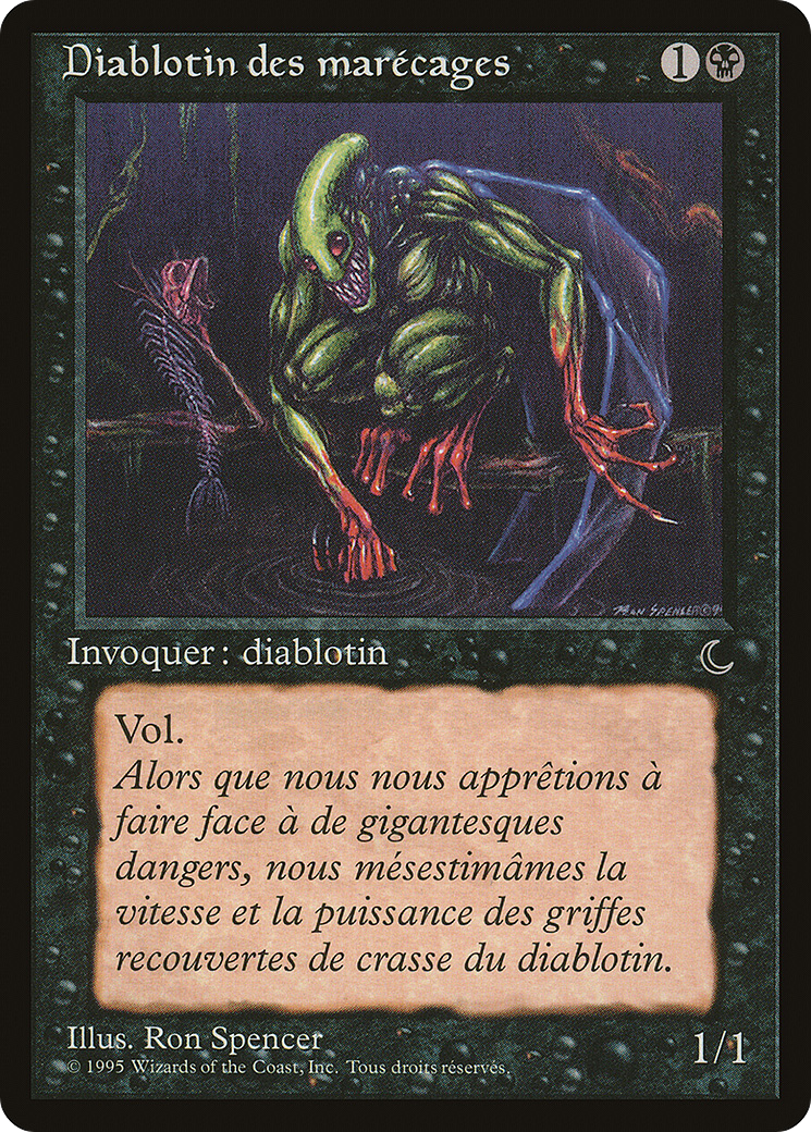 Bog Imp (French) - "Diablotin des marecages" (REN-49) - Renaissance