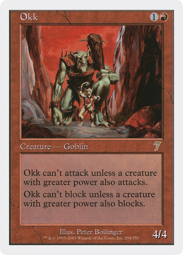 Okk (7ED-204) - 7th Edition Foil