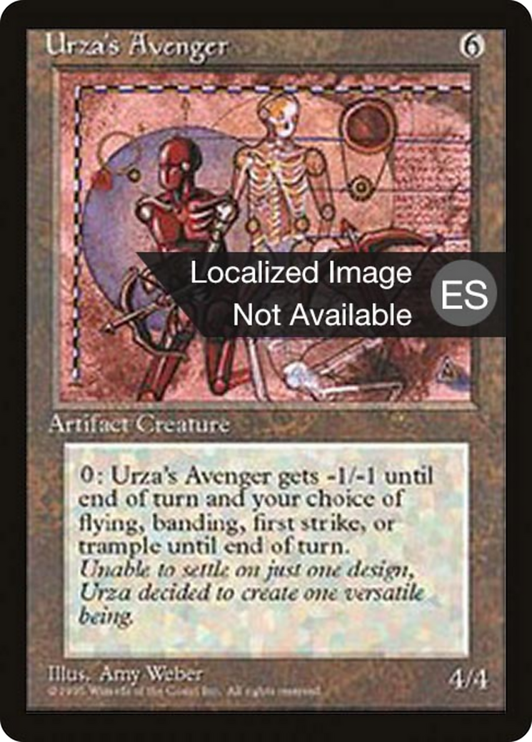 Urza's Avenger (4BB-355) - Fourth Edition Foreign Black Border