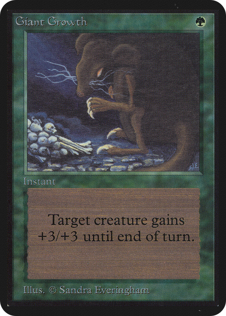 Giant Growth (LEA-197) - Limited Edition Alpha