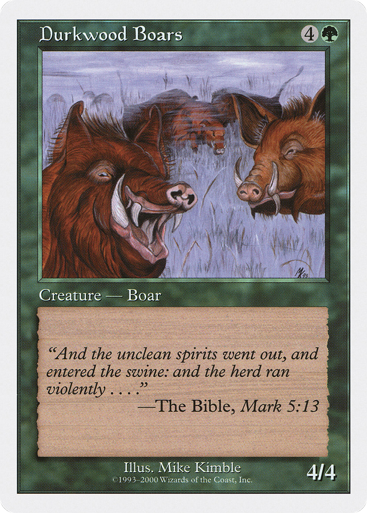Durkwood Boars (S00-38) - Starter 2000