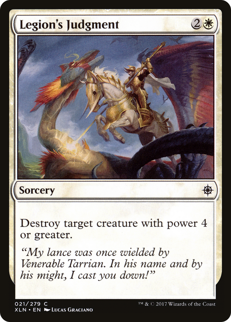 Legion's Judgment (XLN-021) - Ixalan Foil