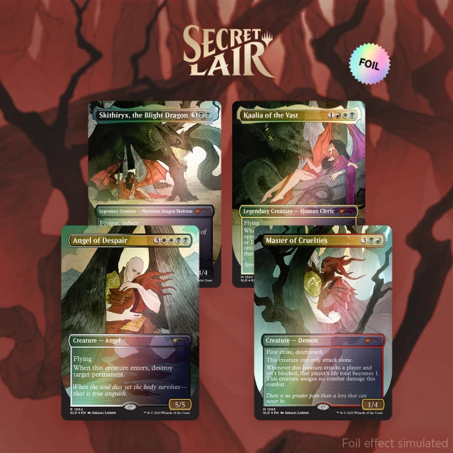 Magic the Gathering - Secret Lair - Tragic Romance - Rainbow Foil