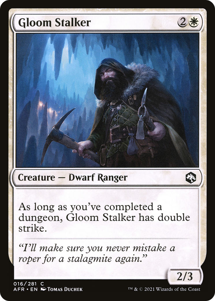 Gloom Stalker (AFR-016) - Adventures in the Forgotten Realms
