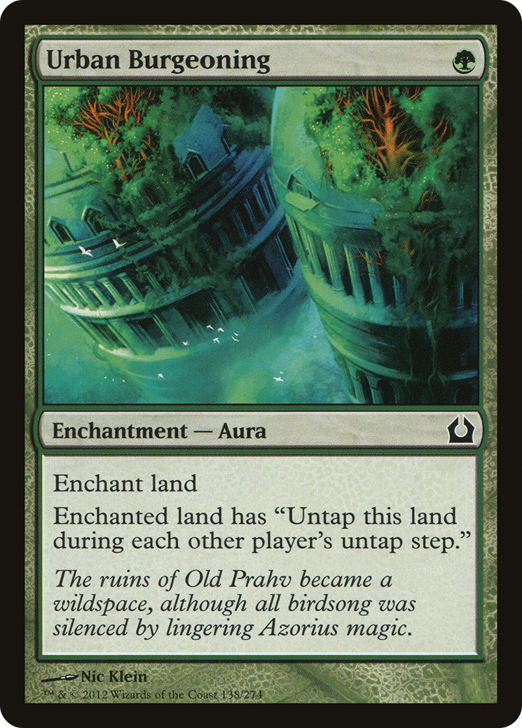 Urban Burgeoning (RTR-138) - Return to Ravnica