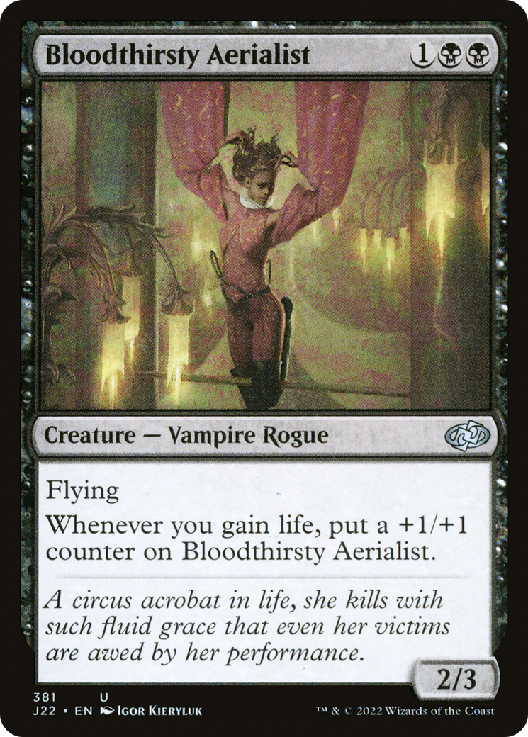 Bloodthirsty Aerialist (J22-381) - Jumpstart 2022