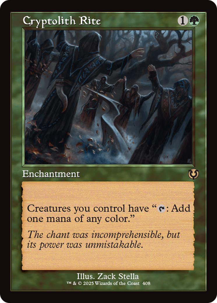 Cryptolith Rite (INR-408) - Innistrad Remastered: (enchantment) Foil