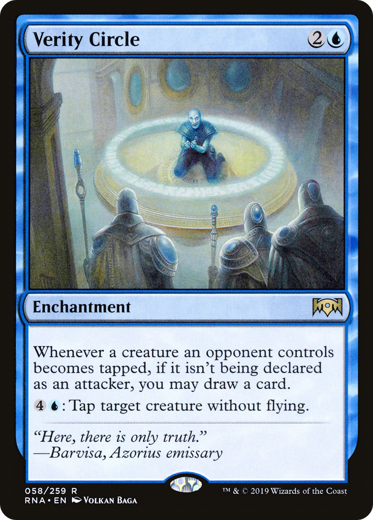 Verity Circle (RNA-058) - Ravnica Allegiance Foil