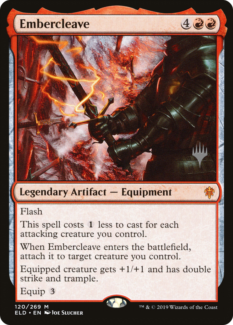 Embercleave (PPELD-120) - Throne of Eldraine Promos