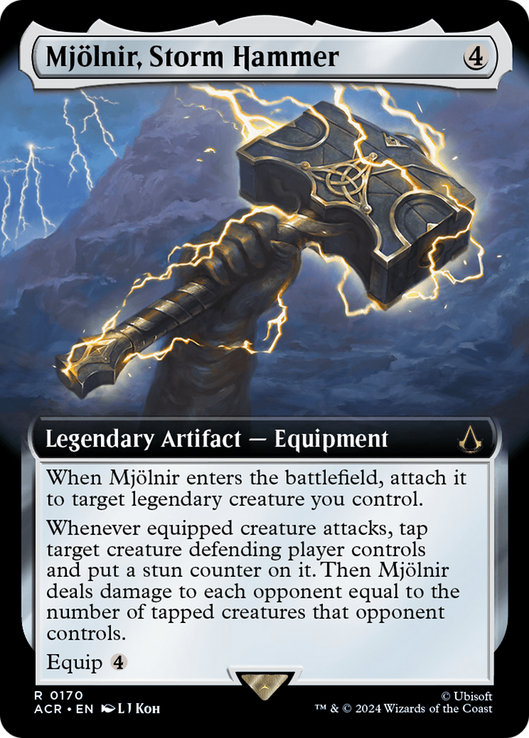 Mjolnir, Storm Hammer (Extended Art) (ACR-170) - Assassin's Creed: (Extended Art)