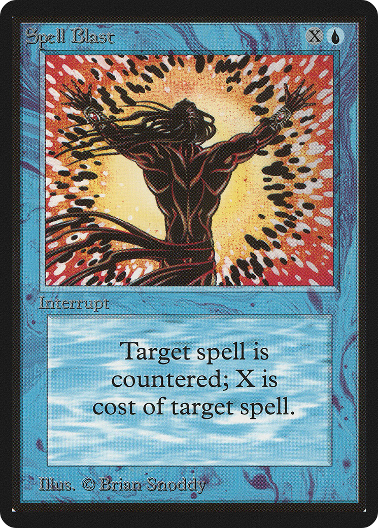 Spell Blast (LEB-80) - Limited Edition Beta