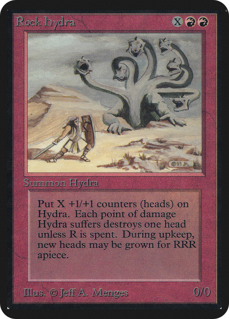 Rock Hydra (LEA-171) - Limited Edition Alpha
