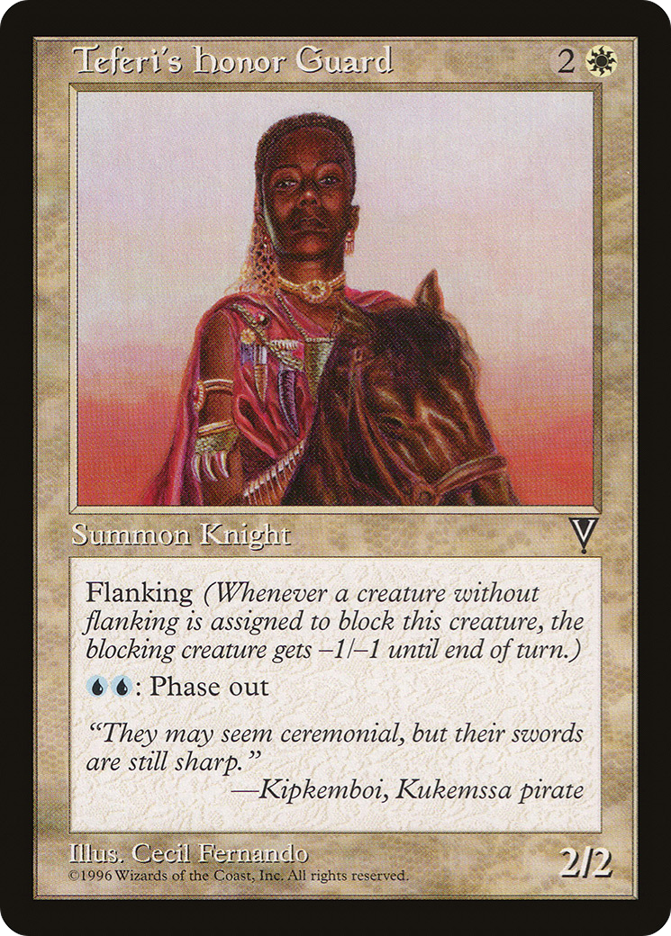 Teferi's Honor Guard (VIS-22) - Visions