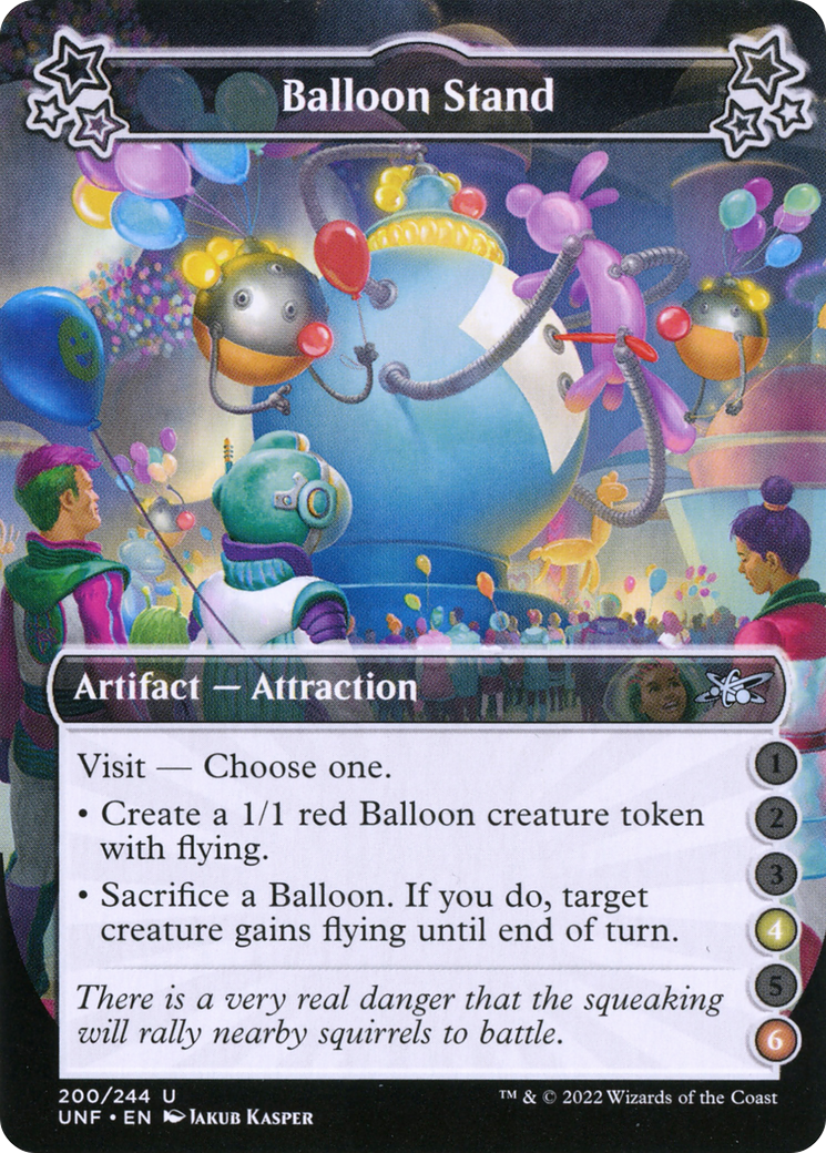 Balloon Stand (4-6) (UNF-200C) - Unfinity