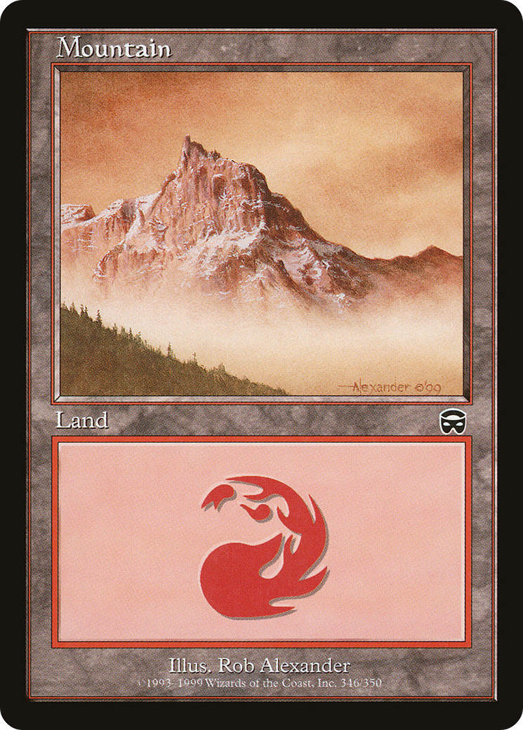 Mountain (346) (MMQ-346) - Mercadian Masques